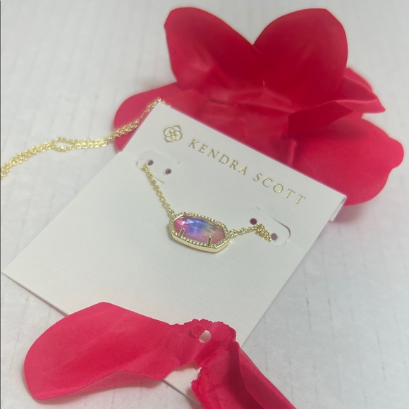 Kendra Scott Jewelry - Kendra Scott Gold Necklace with Multicolor Pendant